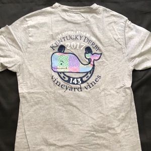 Men’s Gray Medium Kentucky Derby SS